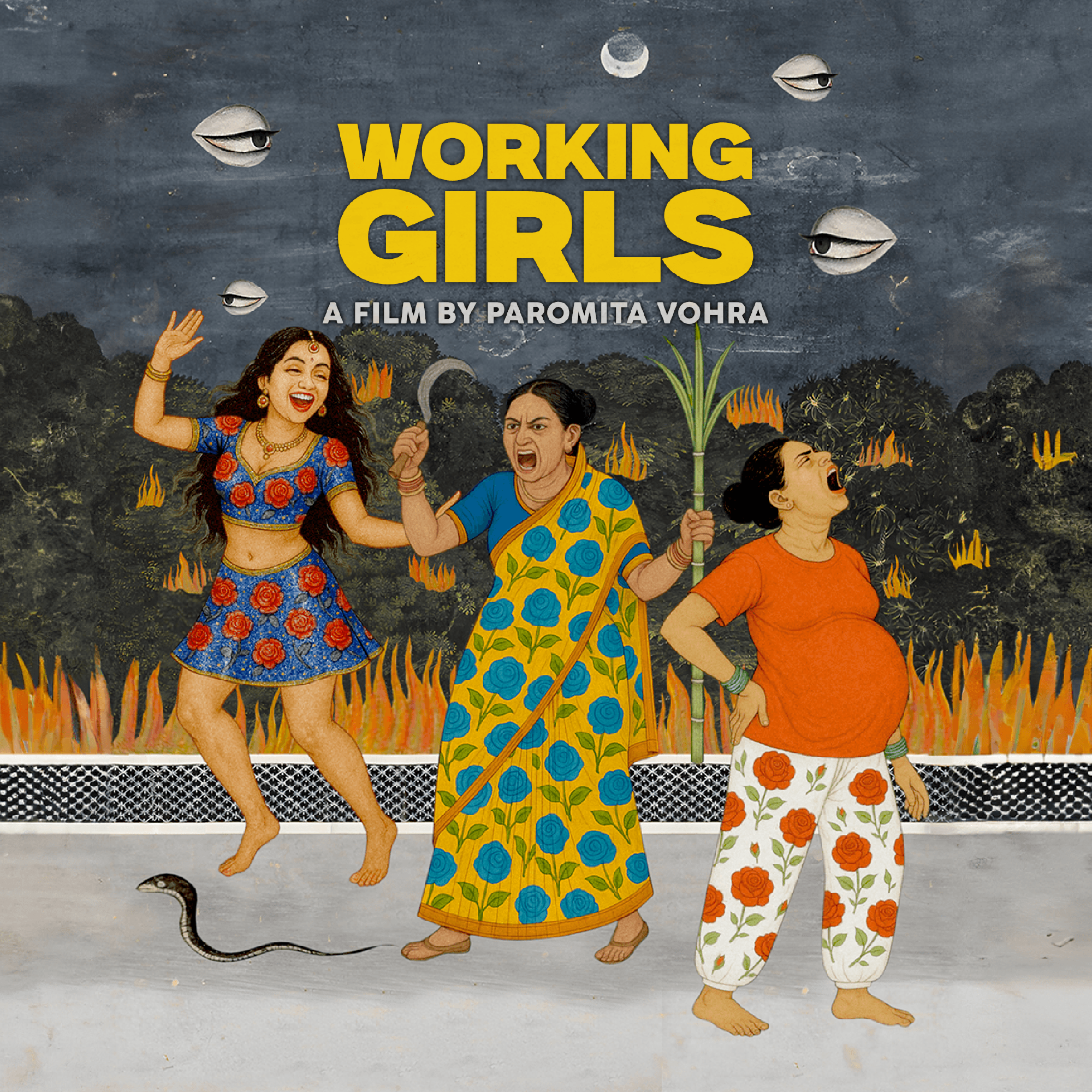 Working girls film poster
