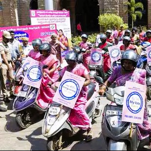 What TN poll manifestos say about women voters poster