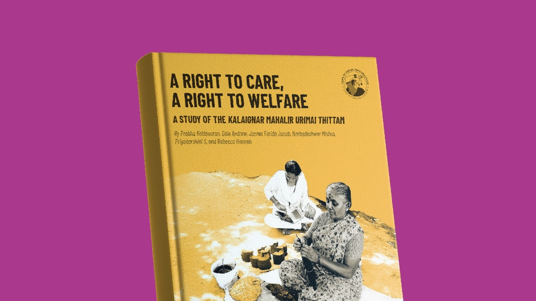 Book Discussion | A Right to Care, A Right to Welfare: A Study of the KMUT poster