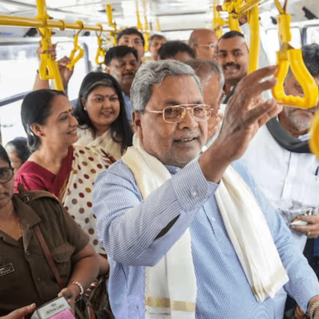 Did Siddaramaiah's free bus ride empower women or bleed Karnataka? Study says… poster