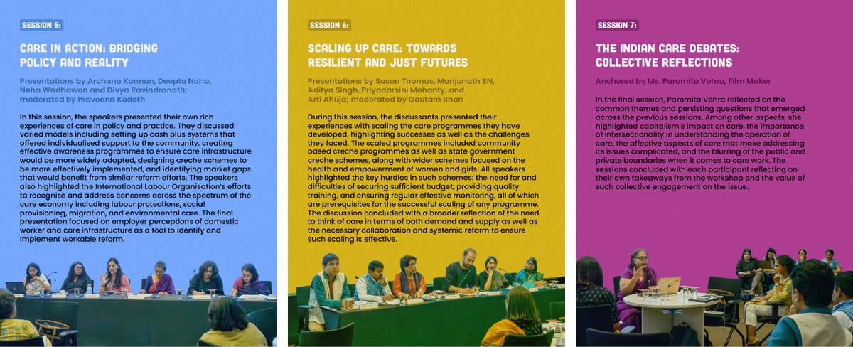 Sessions 5-7 of the Indian Care Debates